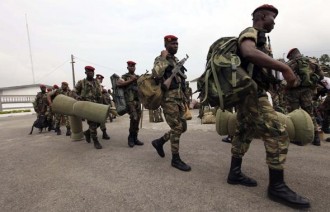 Guerre au Mali : Les militaires ivoiriens à  l'entrainement !